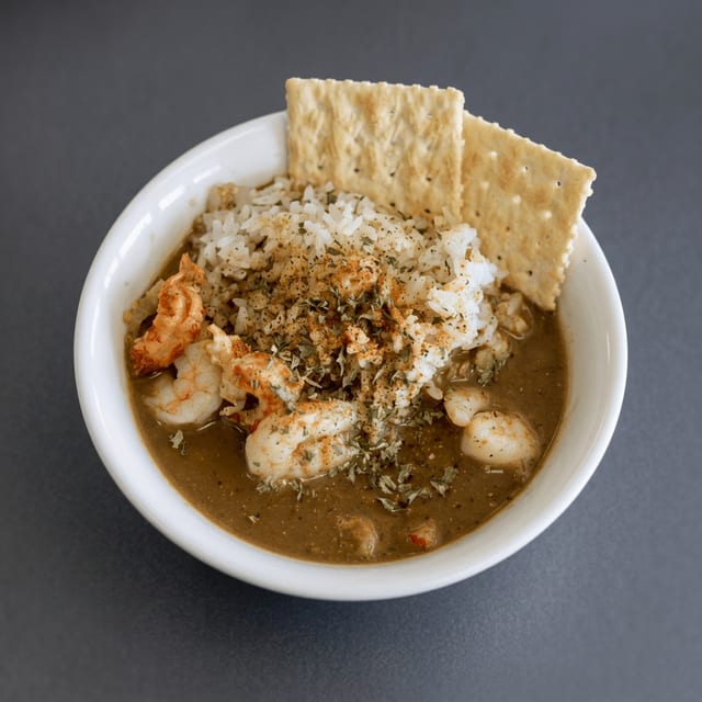 Seafood Gumbo.