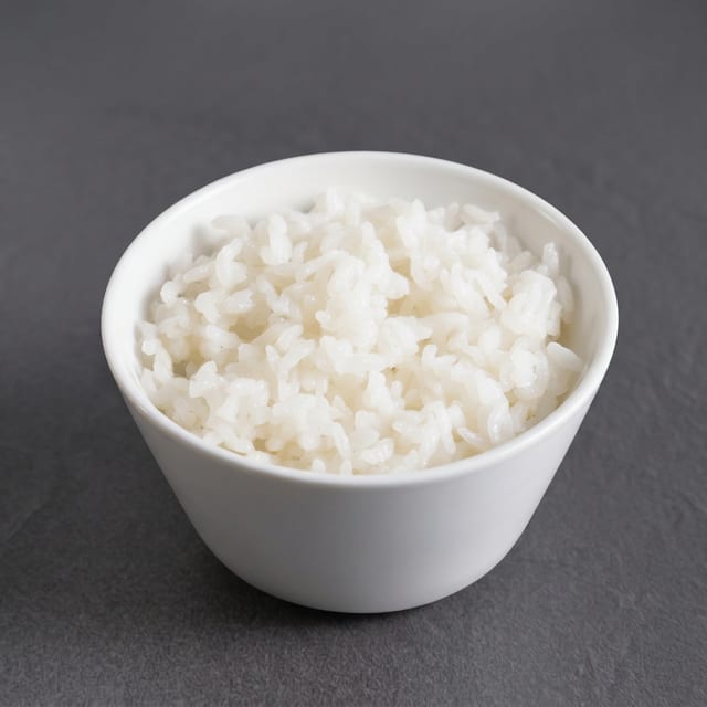 Bowl of White Rice.